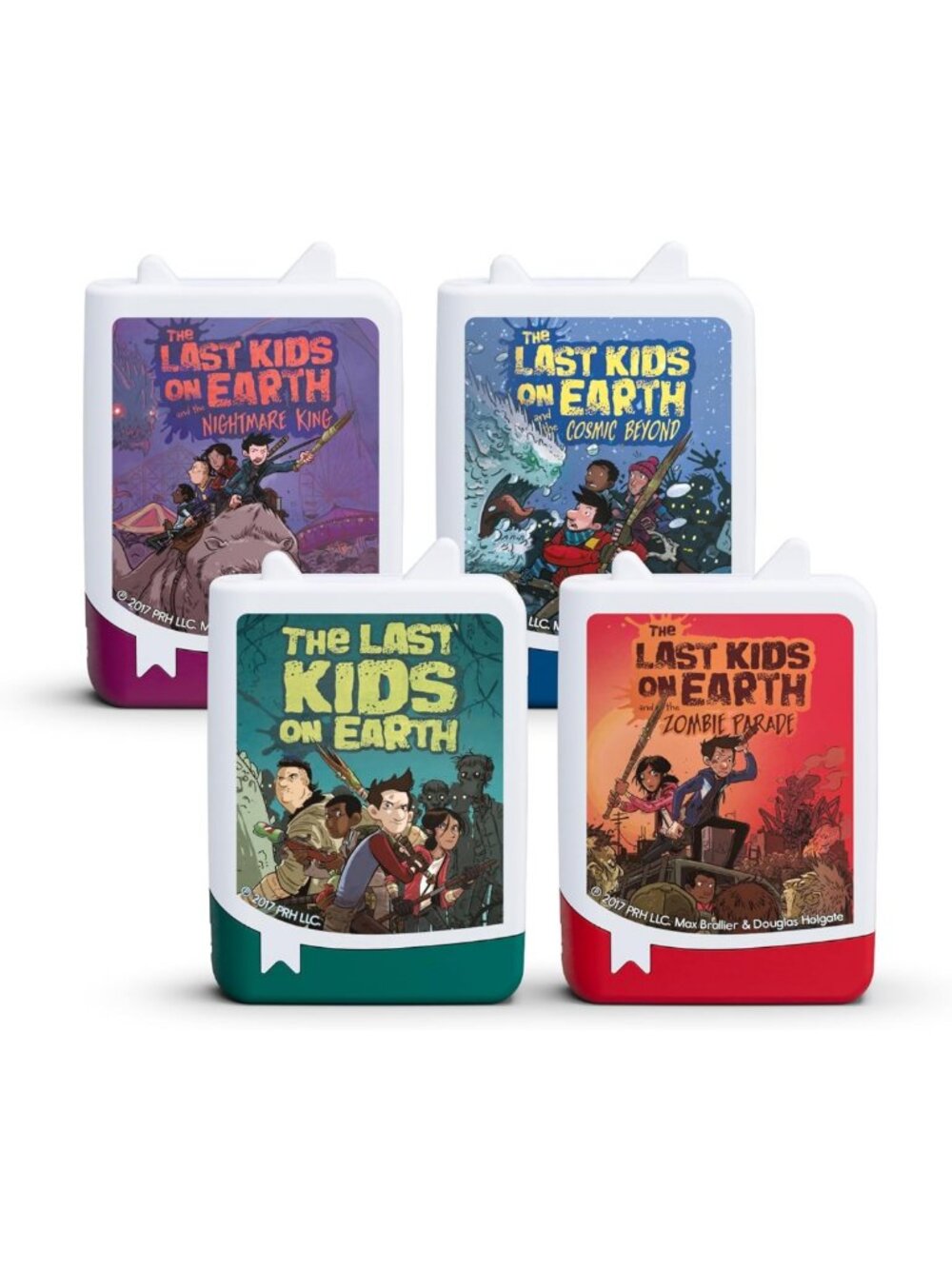 Engaging Audiobook Set for Kids - Last Kids on Earth, 4 Pack Adventure Stories
